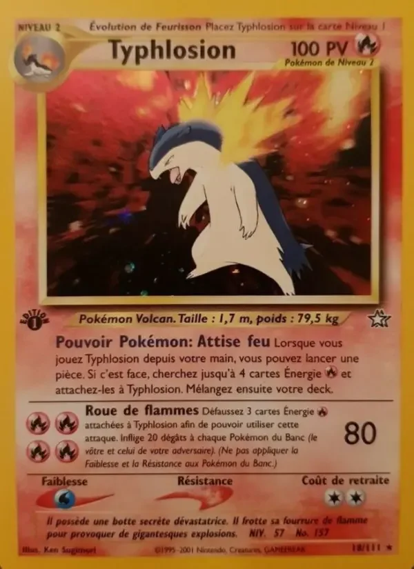 Carte Typhlosion