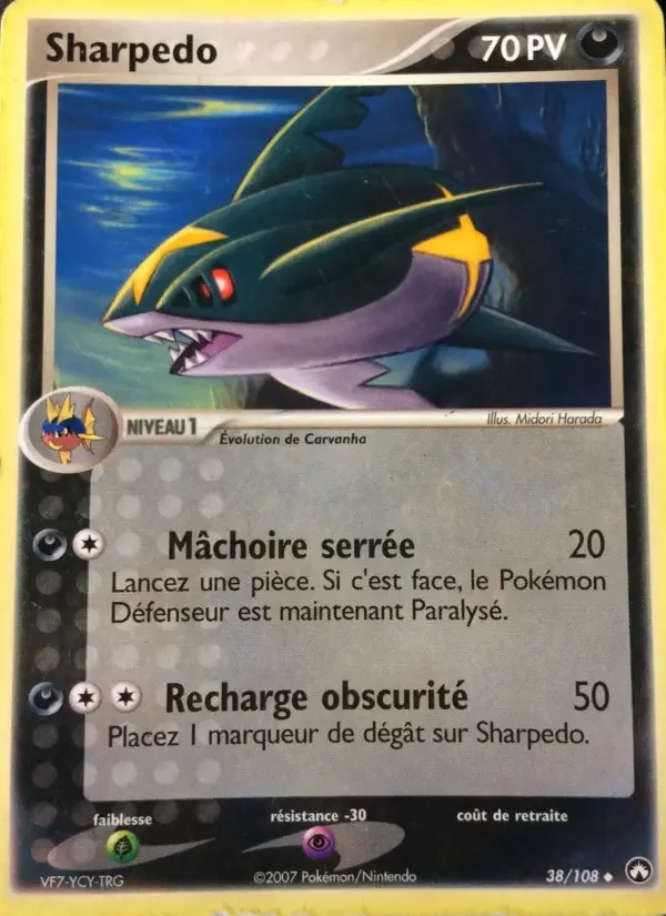 Carte Sharpedo