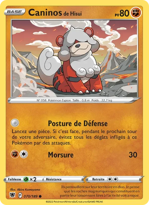Carte Caninos de Hisui