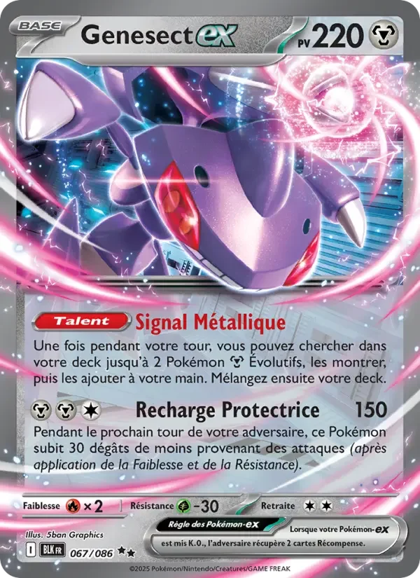 Carte Genesect-ex