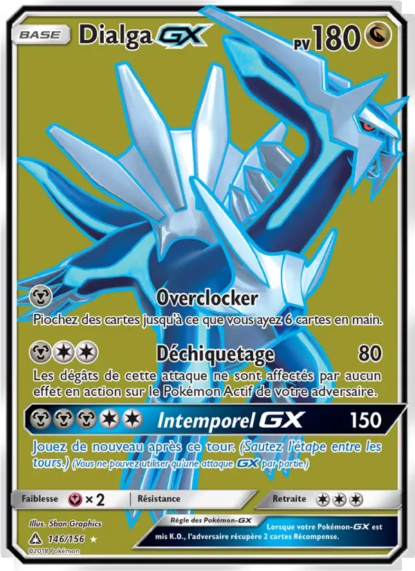 Carte Dialga GX