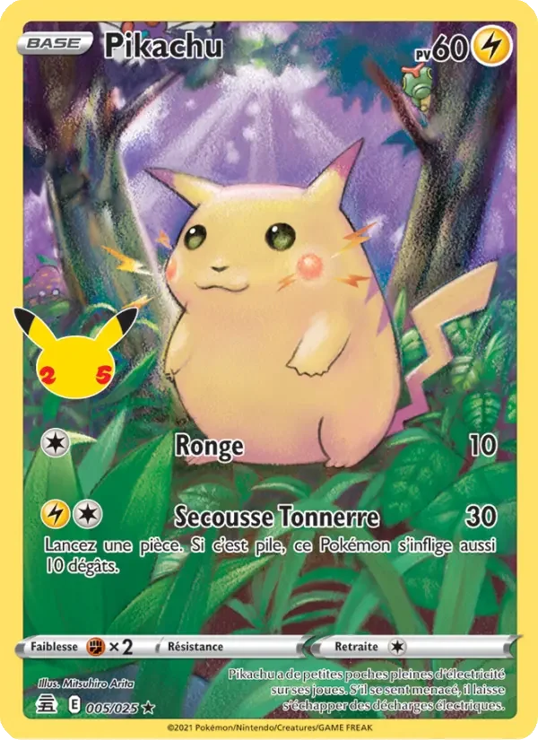 Carte Pikachu