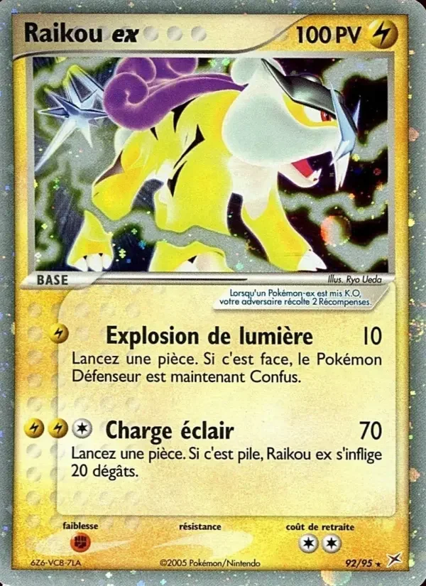 Carte Raikou ex