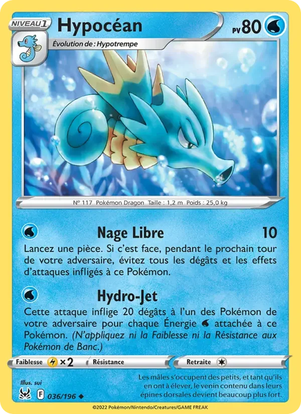 Carte Hypocéan