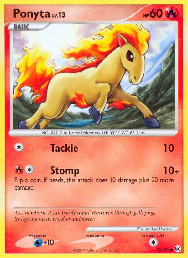 Carte Ponyta