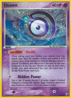 Carte Pokémon Zarbi — Forces Cachées