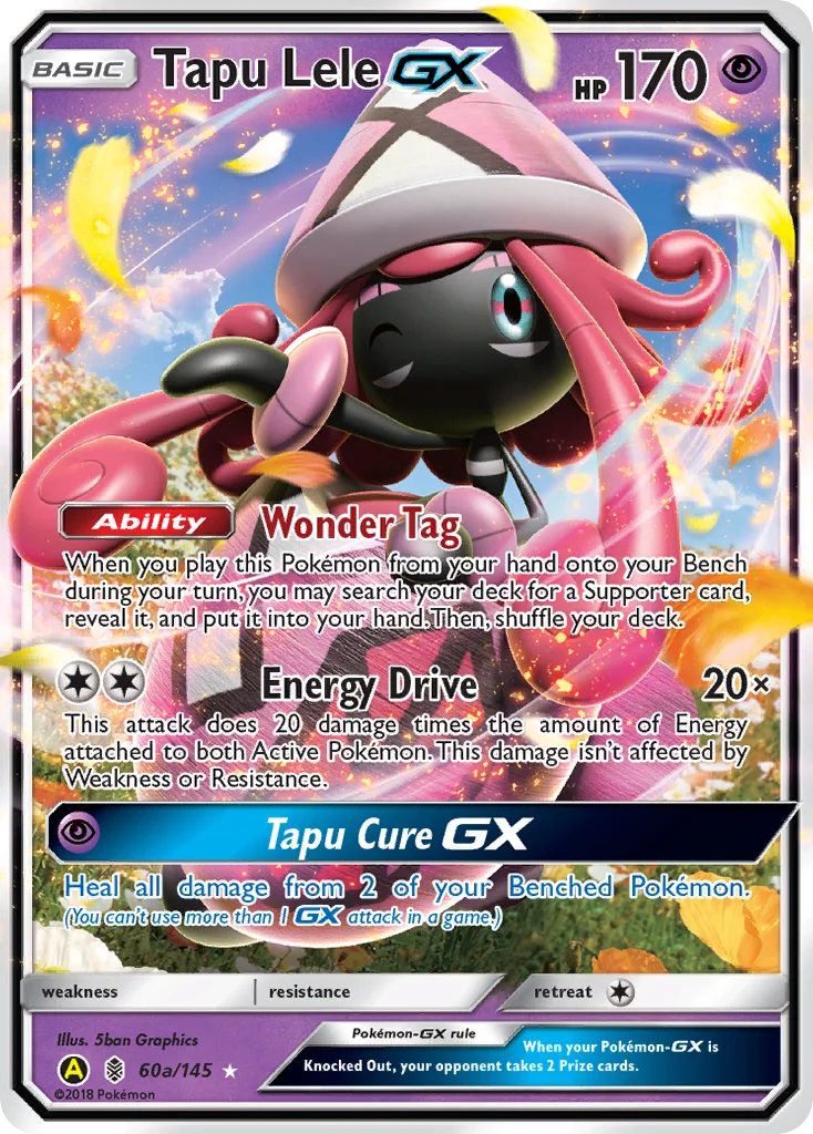 Carte Pokémon Tokopiyon-GX — Gardiens Ascendants