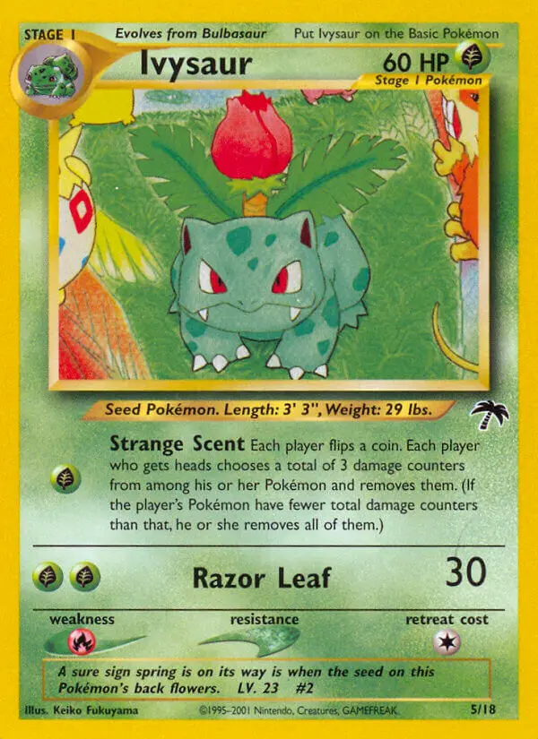 Carte Ivysaur