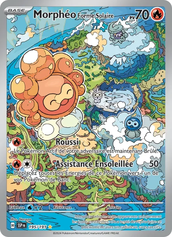 Carte Morphéo Forme Solaire