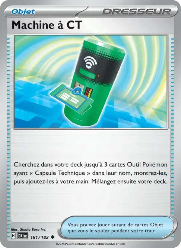 Carte Machine à CT