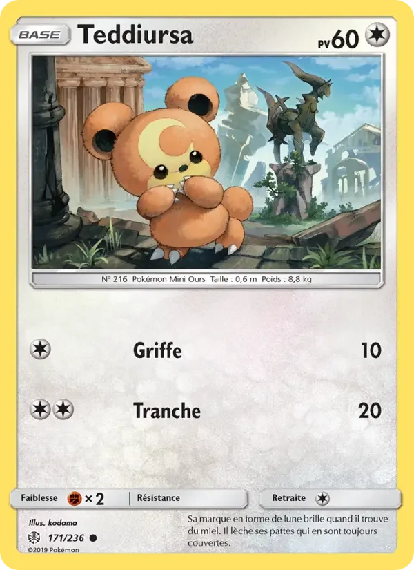 Carte Teddiursa