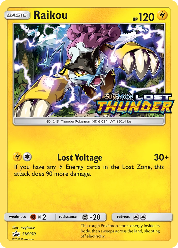 Carte Raikou