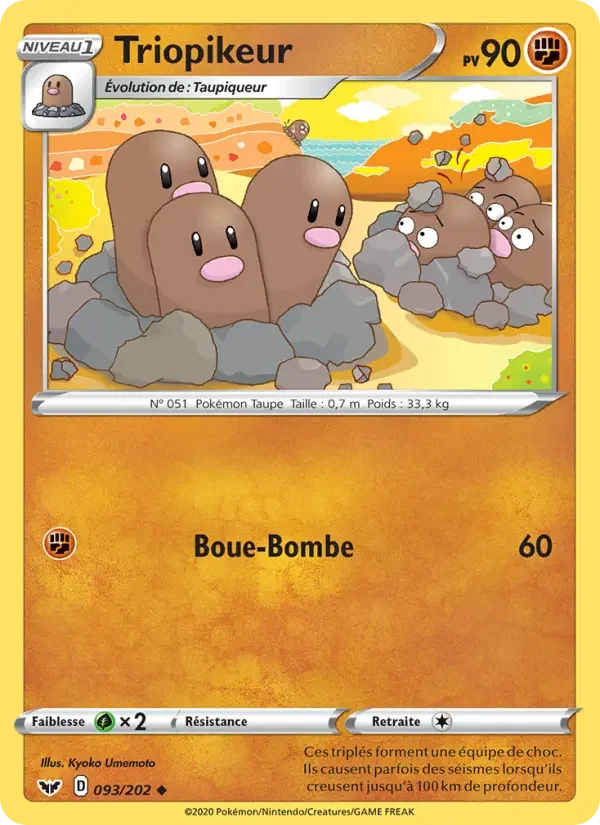 Carte Triopikeur