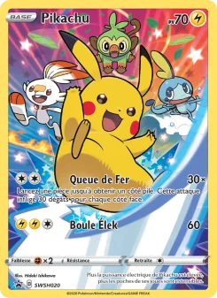 Carte Pikachu