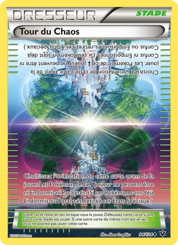 Carte Tour du Chaos