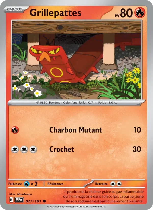 Carte Grillepattes