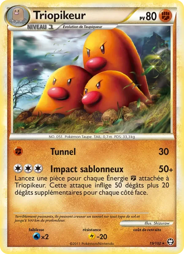 Carte Triopikeur