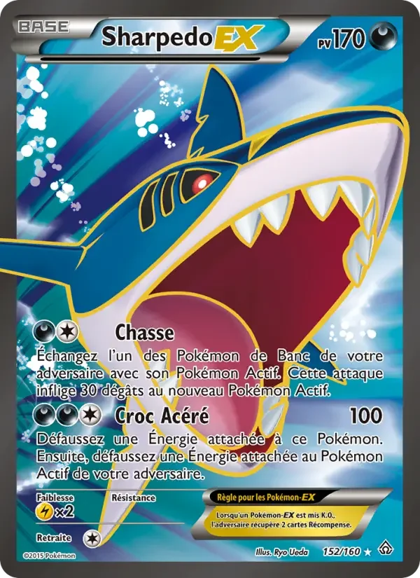 Carte Sharpedo EX