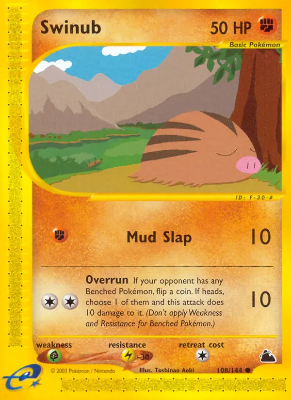 Carte Swinub