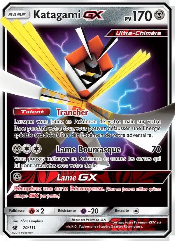 Carte Katagami GX
