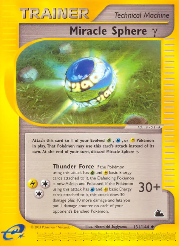 Carte Miracle Sphere γ