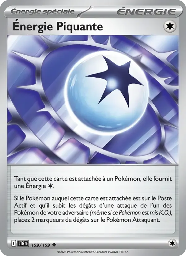 Carte Énergie Piquante