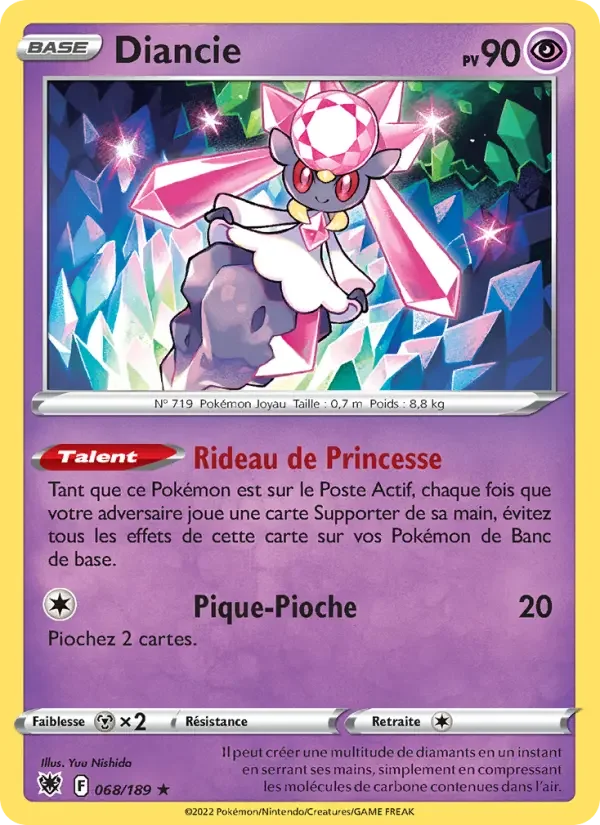 Carte Diancie
