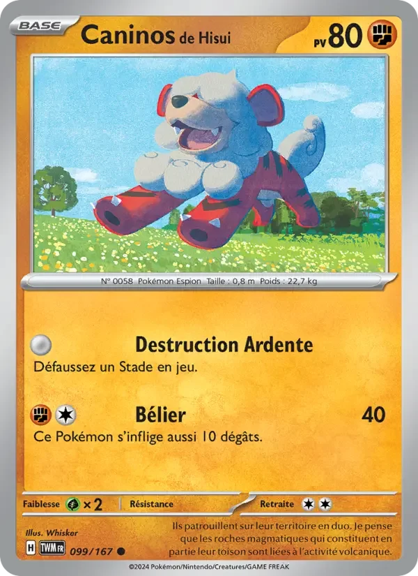 Carte Caninos de Hisui