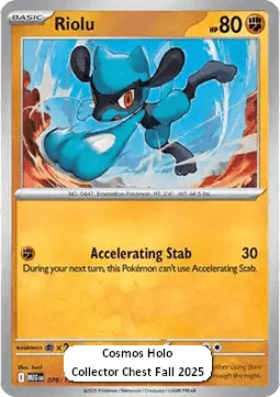 Carte Pokémon Riolu — Méga-Évolution