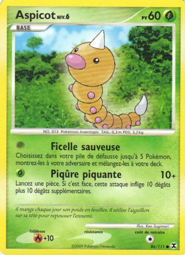 Carte Aspicot Niv. 6