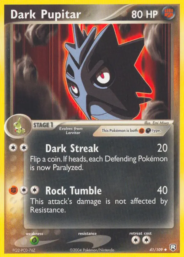 Carte Dark Pupitar