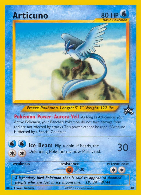 Carte Articuno