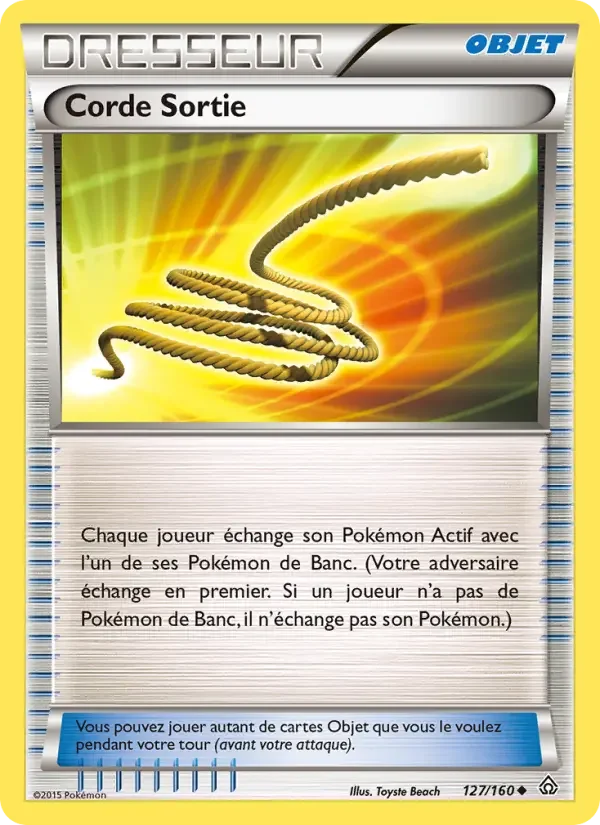 Carte Corde Sortie