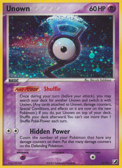 Carte Pokémon Zarbi — Forces Cachées
