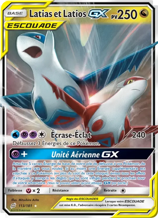 Carte Latias et Latios GX
