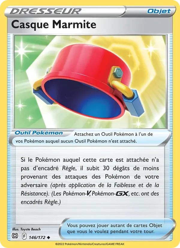 Carte Casque Marmite