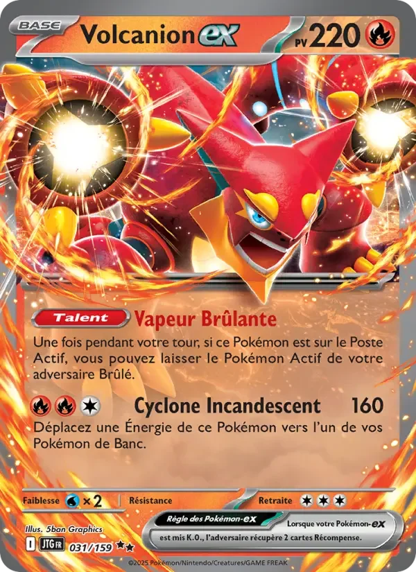 Carte Volcanion-ex
