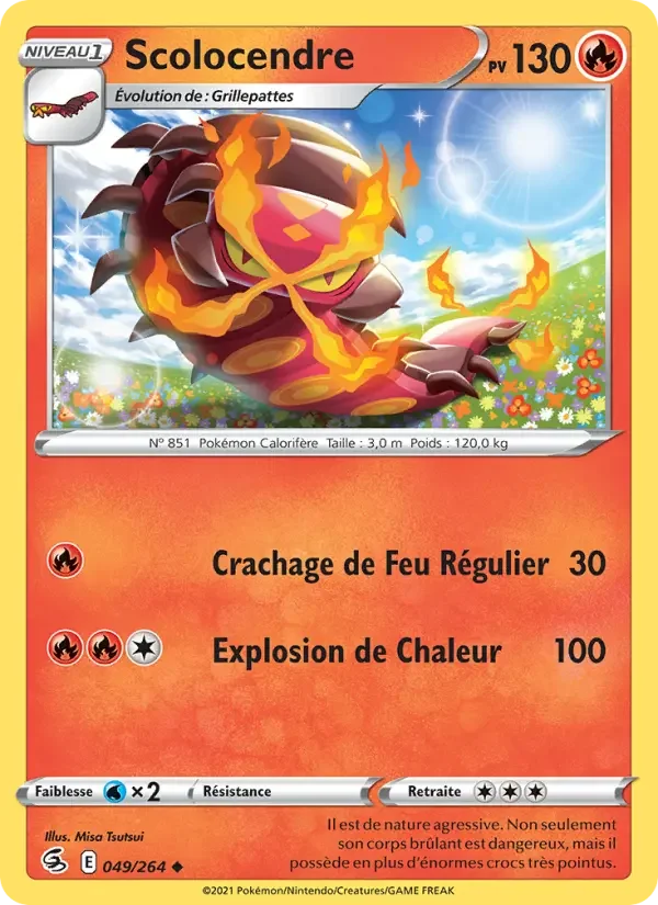 Carte Scolocendre