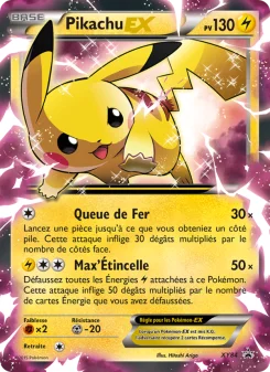 Carte Pikachu EX