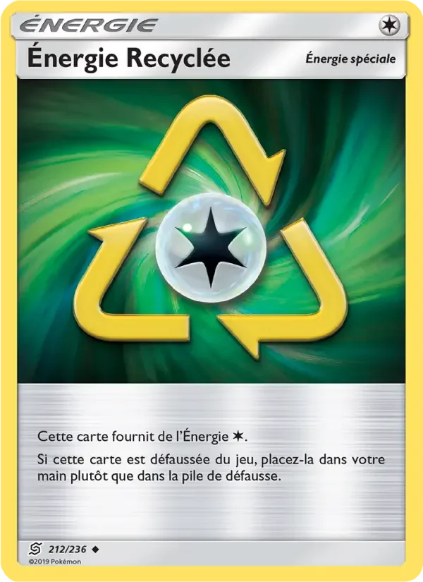 Carte Énergie Recyclée
