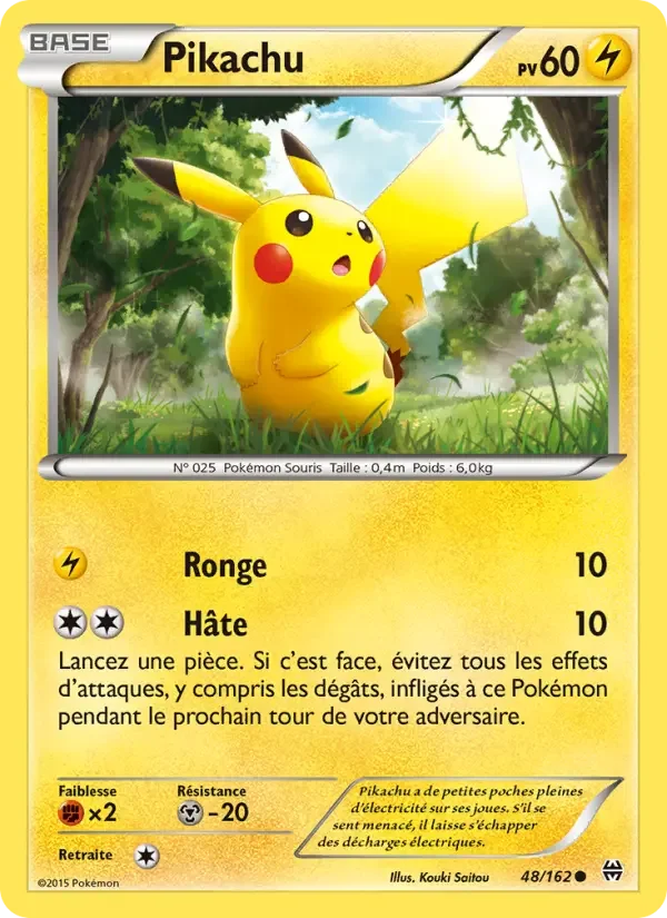 Carte Pikachu