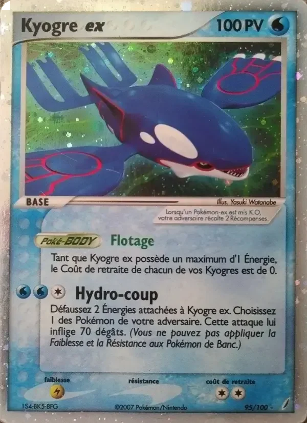 Carte Kyogre ex