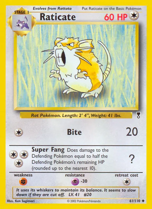 Carte Raticate