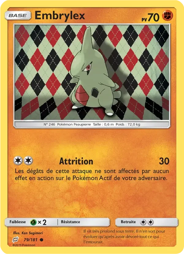 Carte Embrylex