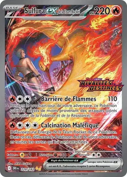 Carte Sulfura-ex de la Team Rocket