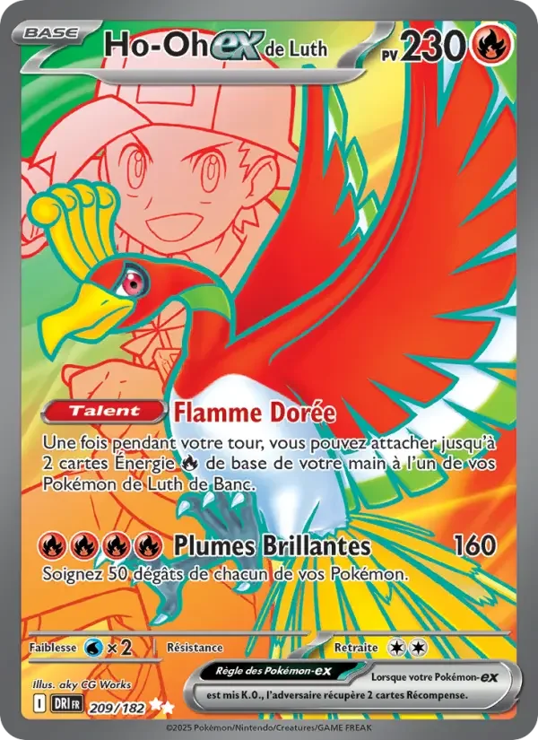 Carte Ho-Oh-ex de Luth