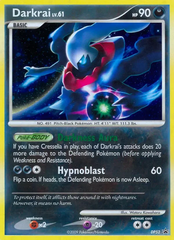 Carte Pokémon Darkrai — Promos Diamant et Perle