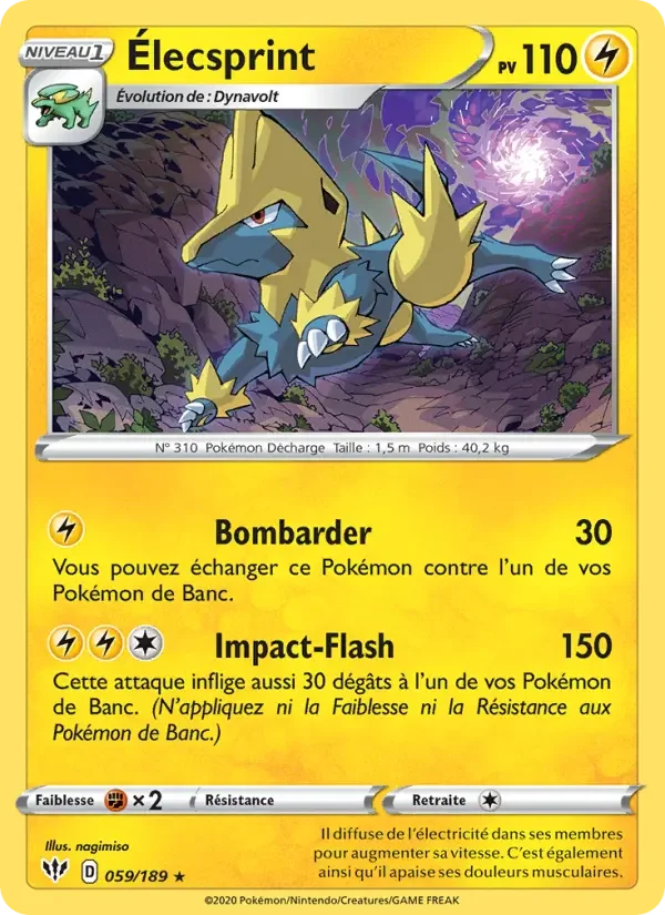 Carte Élecsprint
