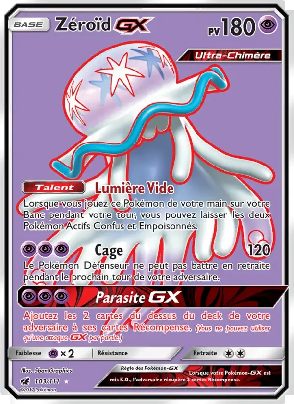 Carte Zéroïd GX