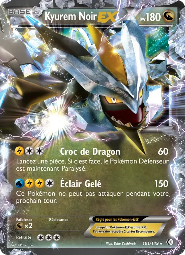 Carte Kyurem Noir-EX
